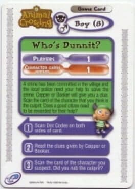 Who's Dunnit? B