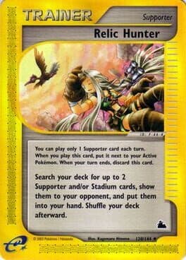 Construction: Action - Player: F-46-# - Relic Hunter