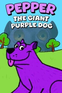 Pepper the Giant Purple Dog
