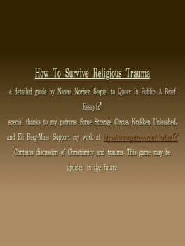 How to Survive Religious Trauma