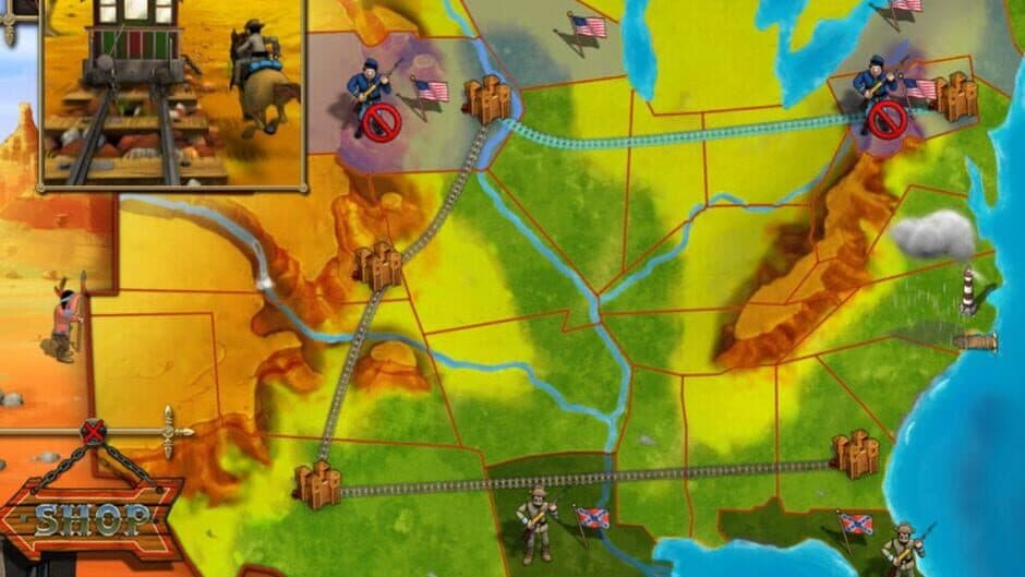 The Bluecoats: North vs. South screenshot 2