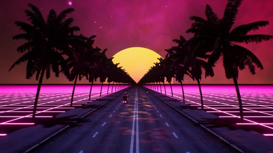 Synthwave Burnout artwork 1