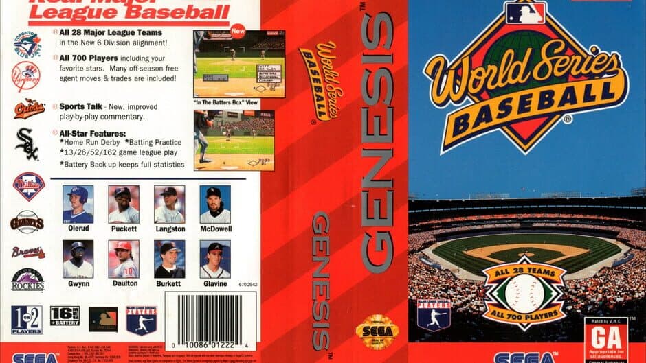 World Series Baseball artwork 1