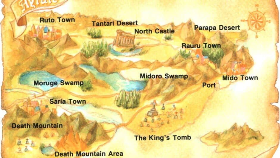 Zelda II: The Adventure of Link artwork 3