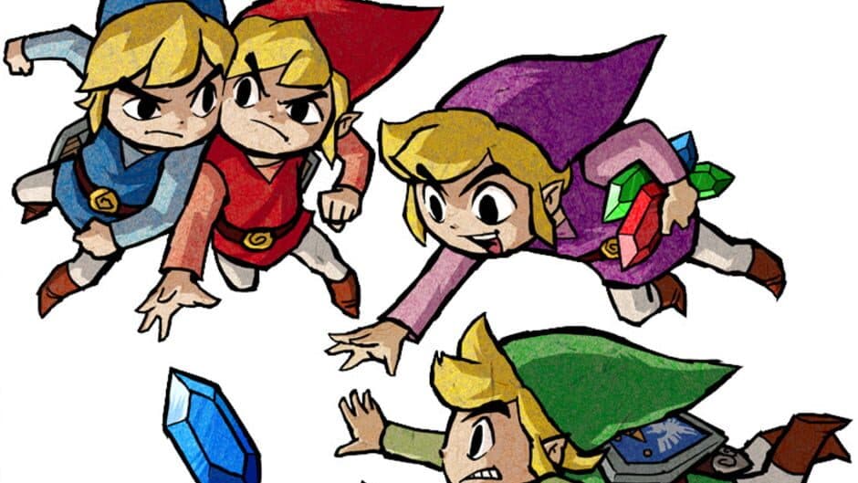 The Legend of Zelda: Four Swords artwork 2