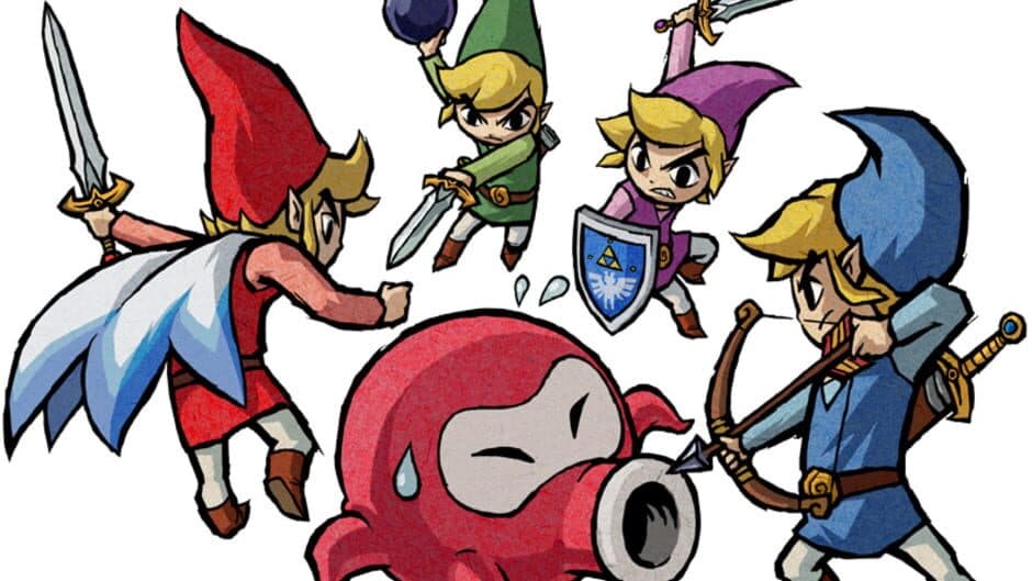 The Legend of Zelda: Four Swords artwork 1
