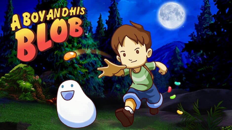 A Boy and His Blob artwork 1