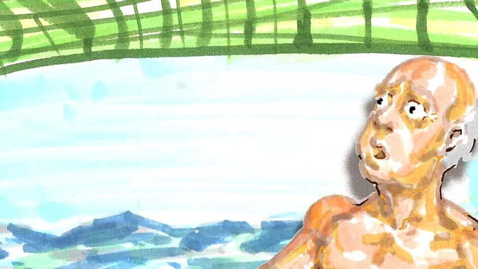 Retired Men's Nude Beach Volleyball League artwork 1
