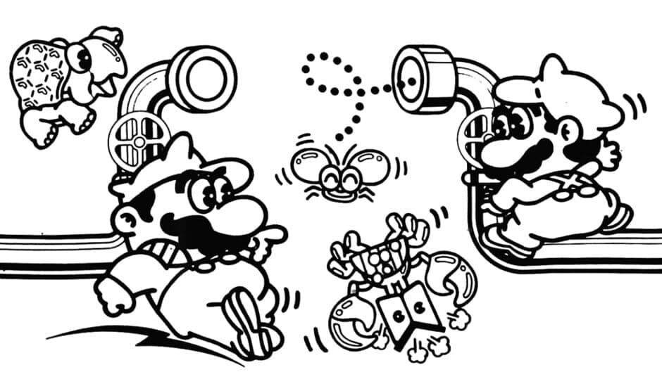 Mario Bros. artwork 3