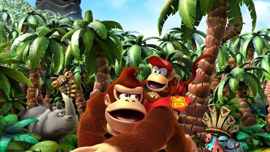 Donkey Kong Country Returns 3D artwork 2