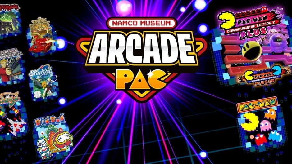 Namco Museum Arcade Pac artwork 1