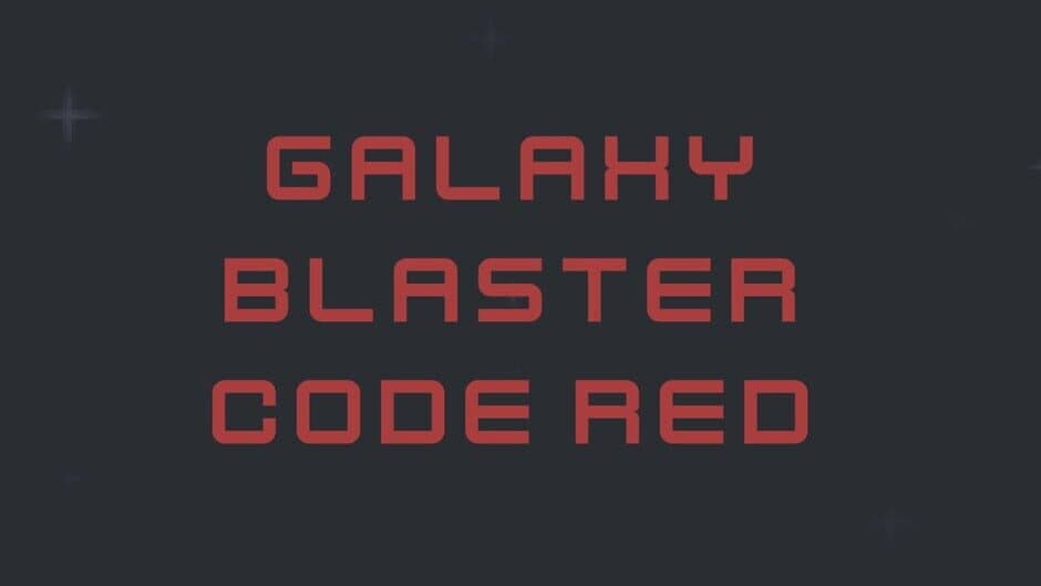 Galaxy Blaster Code Red artwork 1