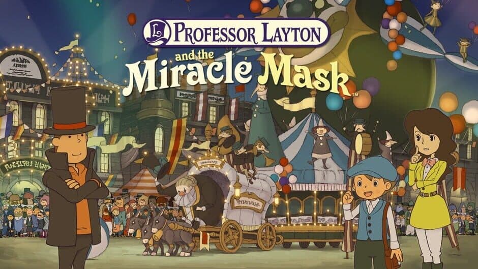 Professor Layton and the Miracle Mask artwork 1