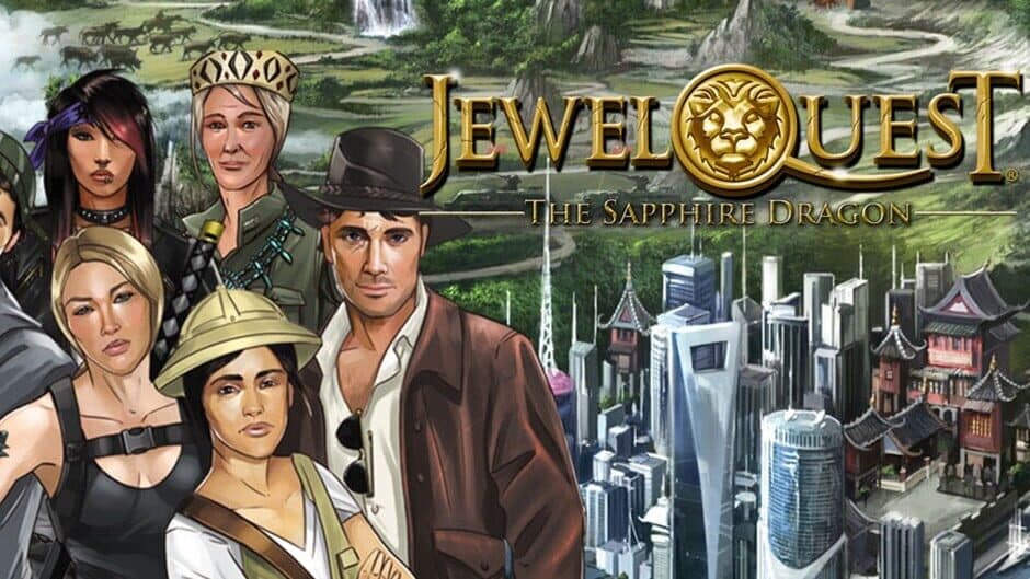 Jewel Quest: The Sapphire Dragon artwork 1