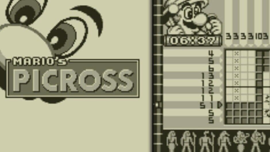 Mario's Picross artwork 1