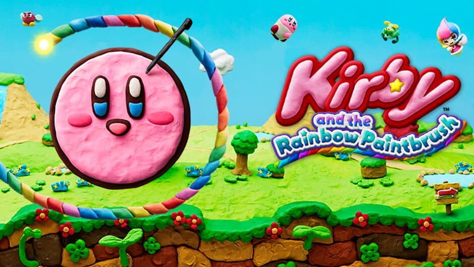 Kirby and the Rainbow Curse artwork 1