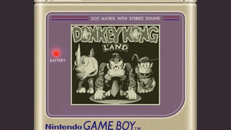 Donkey Kong Land artwork 1