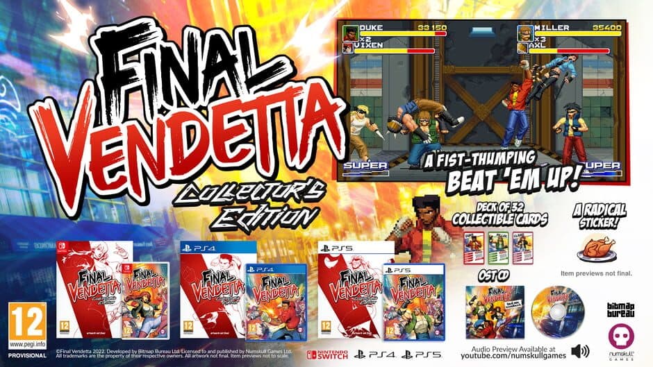 Final Vendetta: Collector's Edition artwork 1