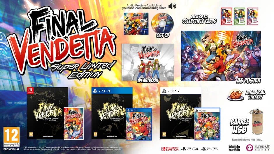 Final Vendetta: Super Limited Edition artwork 1