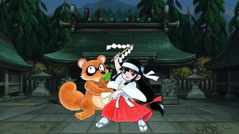 Pocky & Rocky Reshrined artwork 2