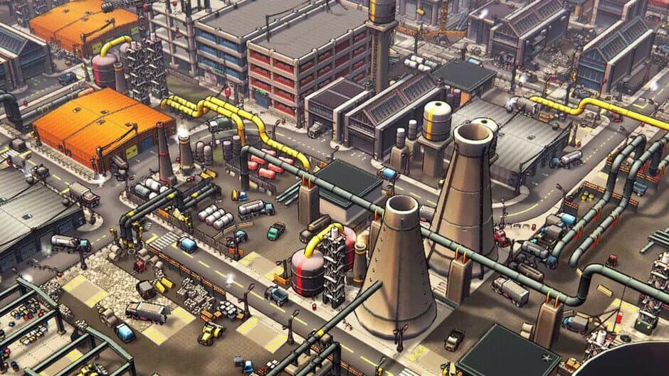 Hidden Industries: Top-Down 3D artwork 1