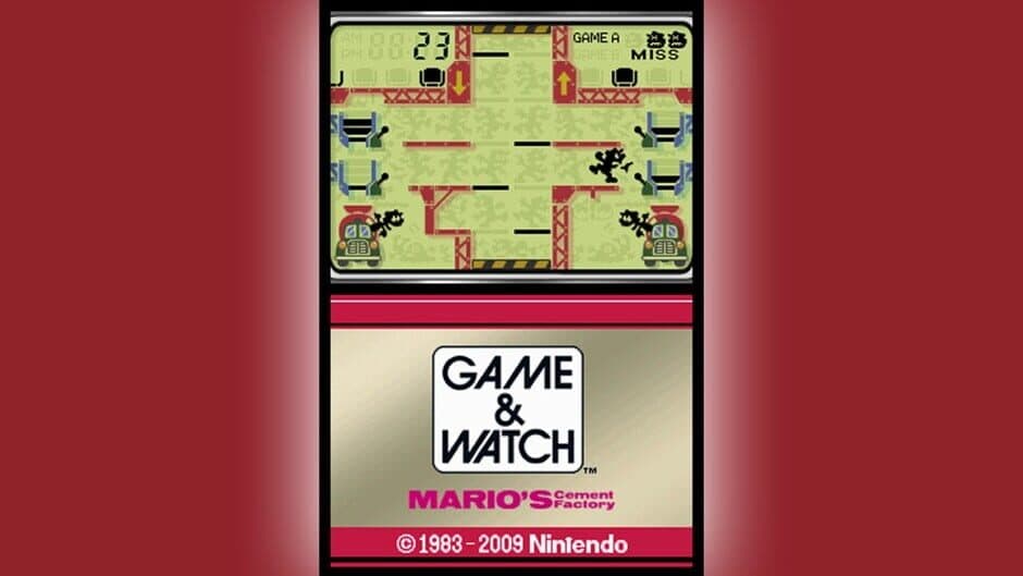 Game & Watch Mario's Cement Factory artwork 2