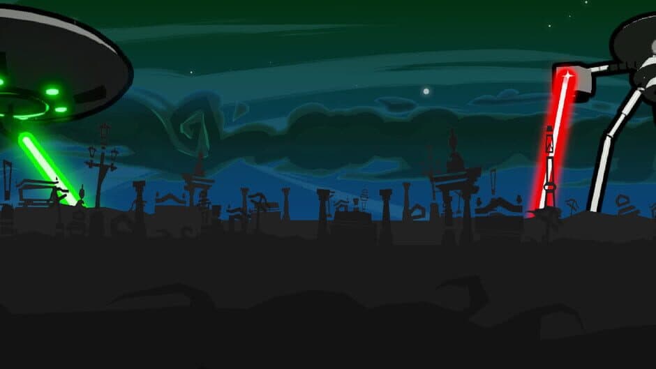 Aliens vs. Ghosts artwork 1
