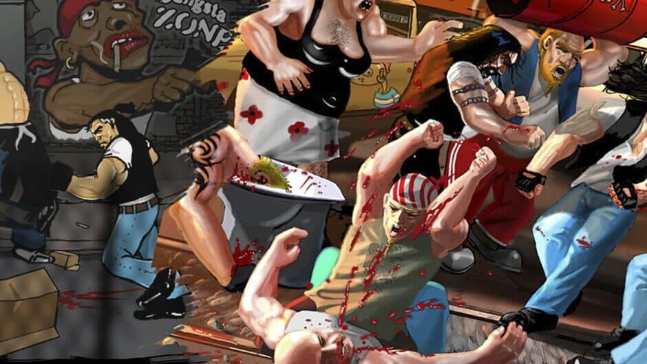 Skinny & Franko: Fists of Violence artwork 1