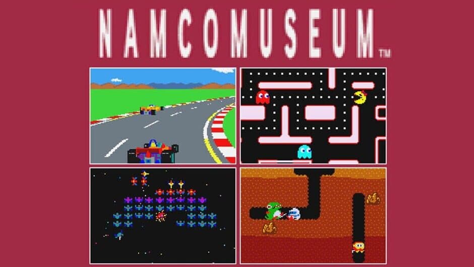 Namco Museum artwork 1