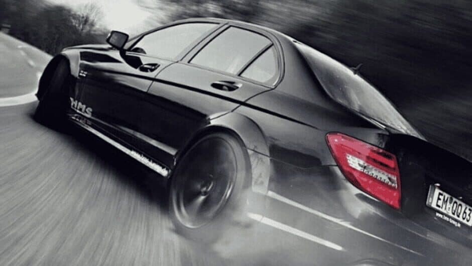 Drift racing car artwork 1
