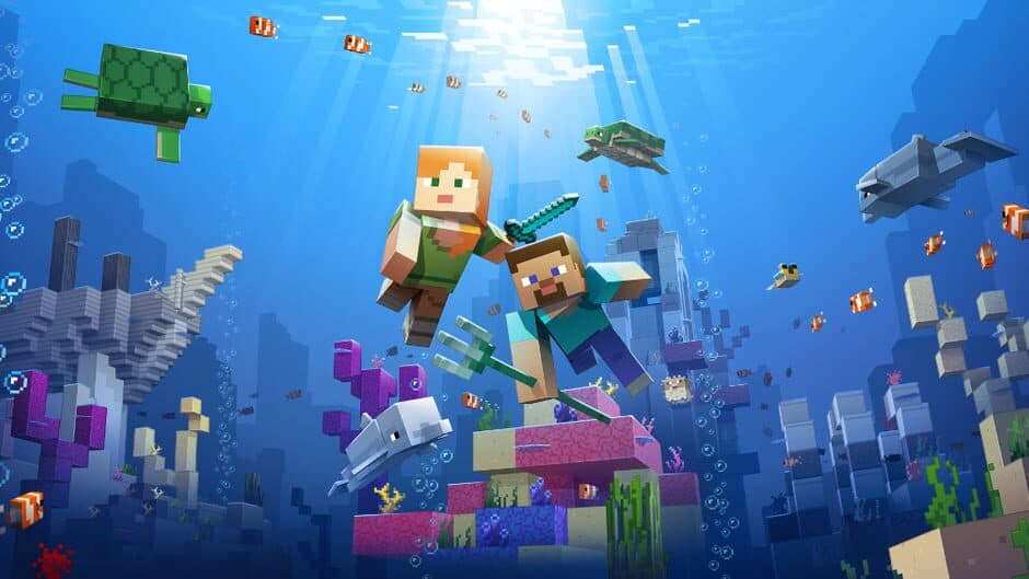 Minecraft: Update Aquatic artwork 1