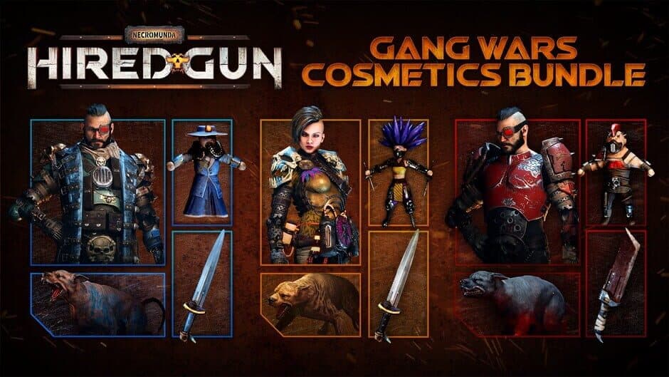 Necromunda: Hired Gun - Gang Wars Cosmetics Bundle artwork 2