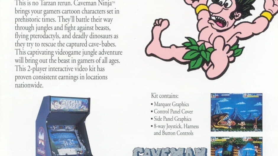 Caveman Ninja artwork 3