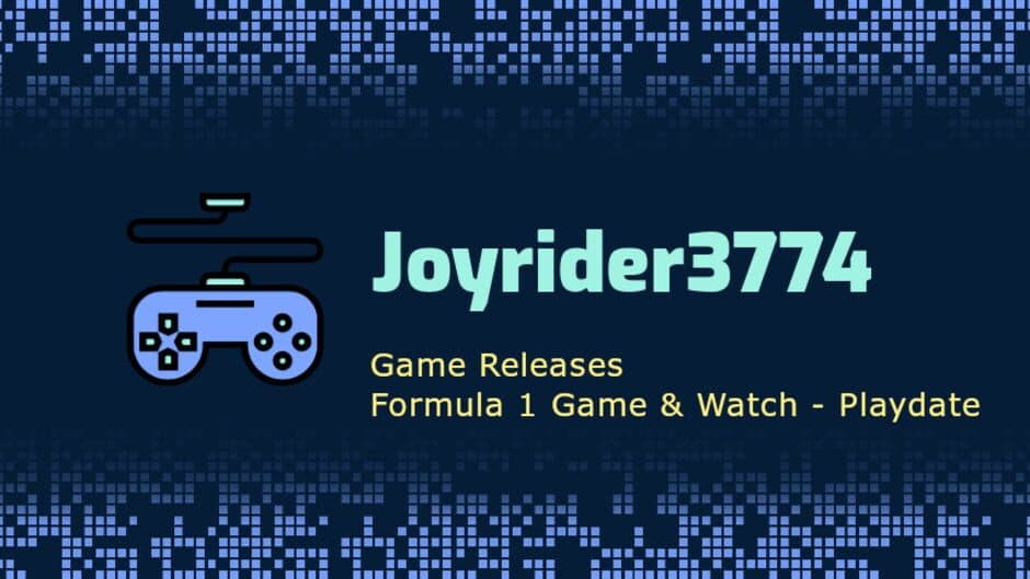 Formula 1 Game & Watch: Playdate Version artwork 1