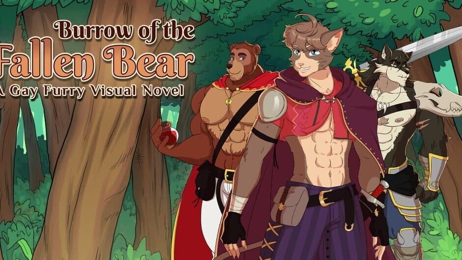 Burrow of the Fallen Bear: A Gay Furry Visual Novel artwork 1
