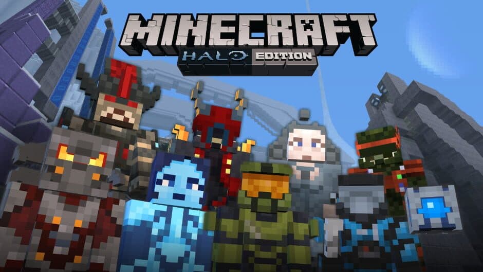 Minecraft: Master Chief Mash-up artwork 1