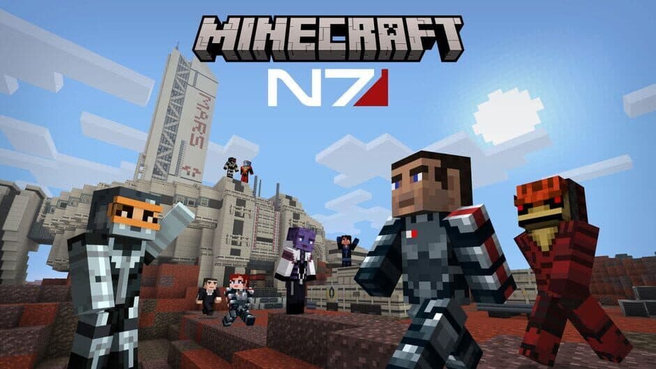 Minecraft: N7 Mash-up artwork 2