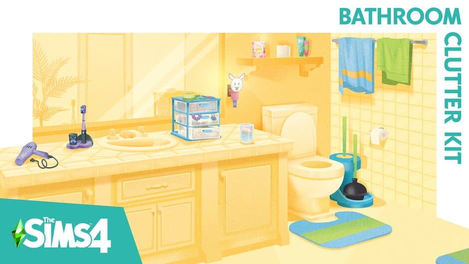 The Sims 4: Bathroom Clutter Kit artwork 1