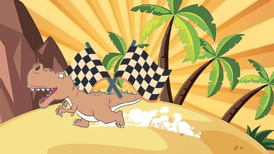 VR Racing on Dinosaur Island artwork 1