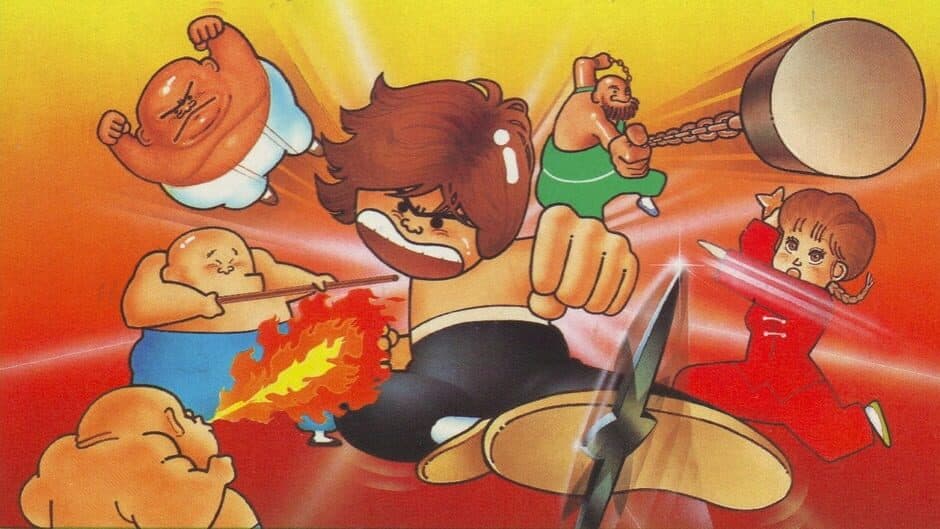 Yie Ar Kung-Fu artwork 1
