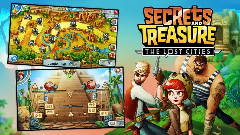 Secrets and Treasure: The Lost Cities artwork 1