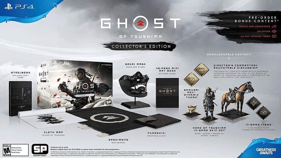 Ghost of Tsushima: Collector's Edition artwork 1