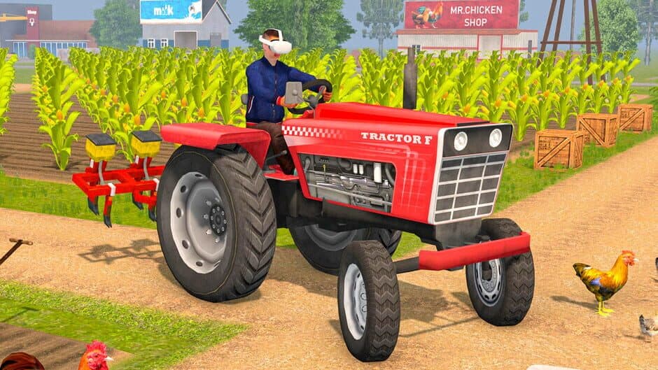 VR Tractor Farming artwork 1
