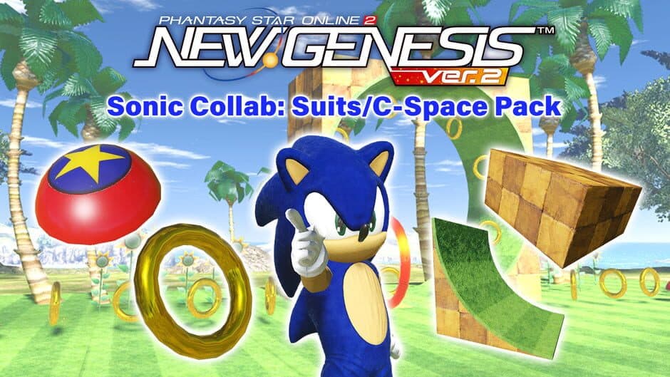 Phantasy Star Online 2 New Genesis: Sonic Collab - Suits/C-Space Pack artwork 1