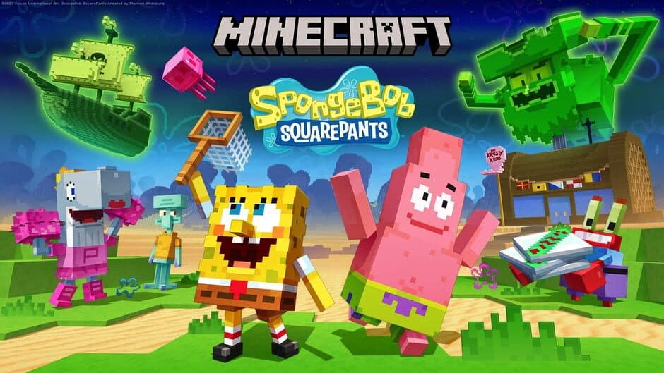 Minecraft: SpongeBob SquarePants artwork 1