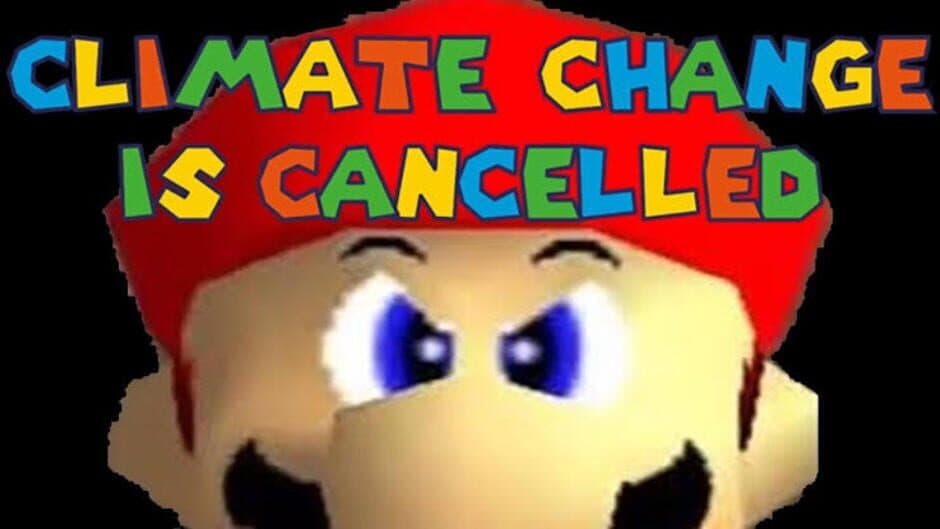 Mario Stops Climate Change 64 artwork 1