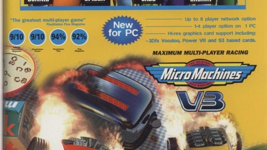 Micro Machines V3 artwork 1