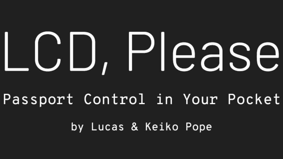 LCD, Please artwork 1