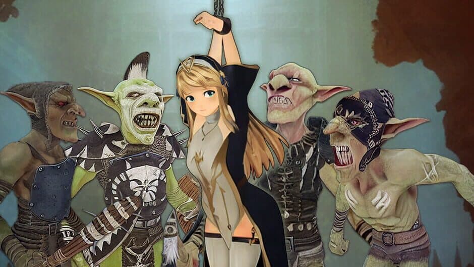 Cleric and Goblins artwork 1