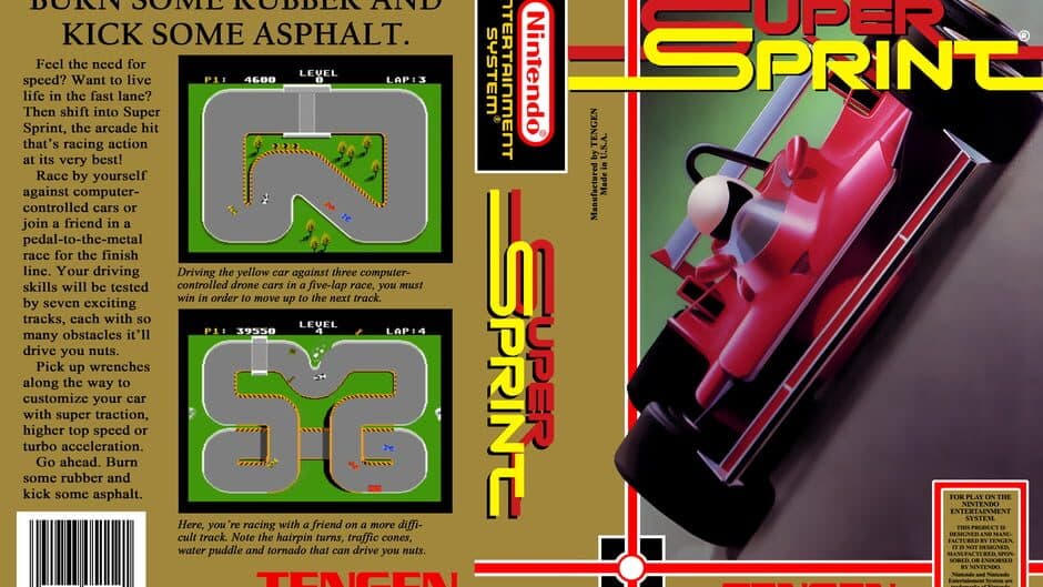 Super Sprint artwork 1